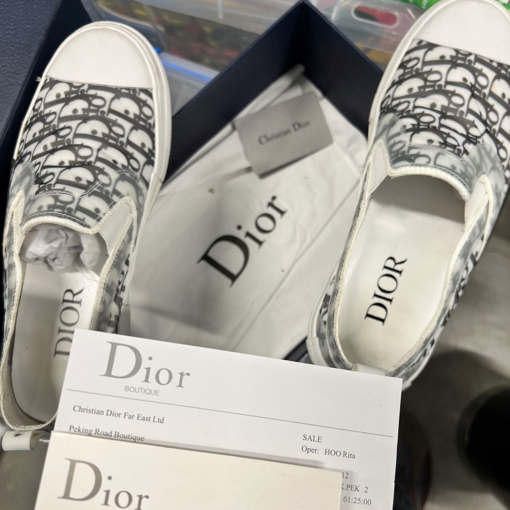 Dior X Kaws shoes